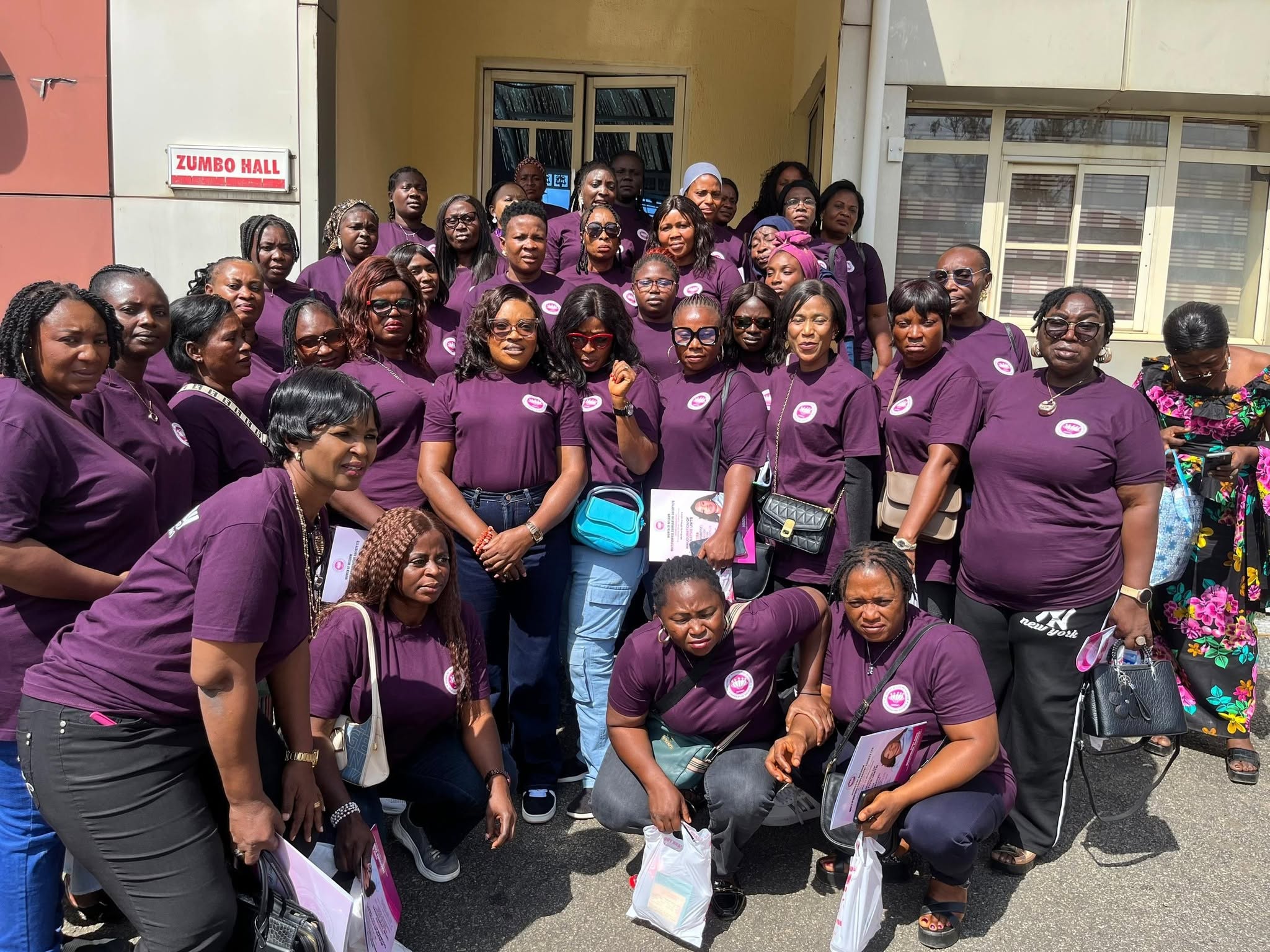 Madonna Corosi with a women’s empowerment gathering